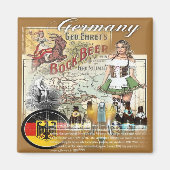 Deutschland Magnet (Vorne)