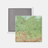 Deutschland Magnet (Vorderseite/Rückseite)