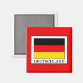 Deutschland Magnet (Vorderseite/Rückseite)
