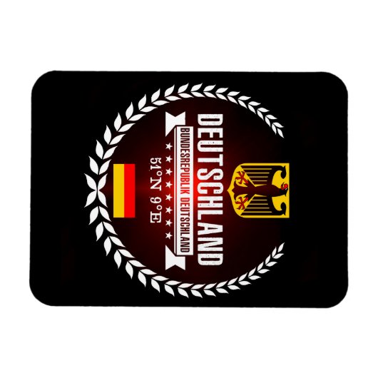 Deutschland Magnet (Horizontal)