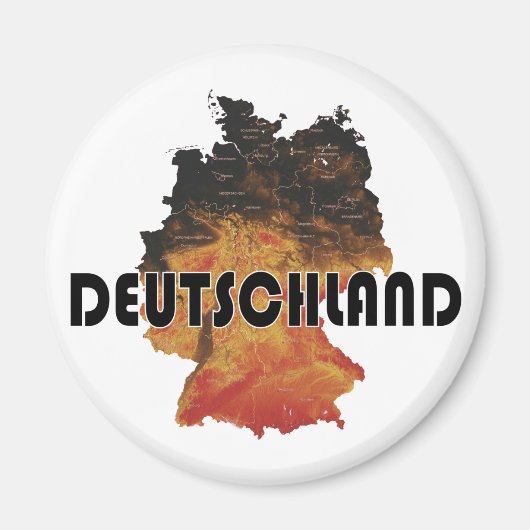 Deutschland Magnet (Vorne)