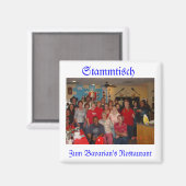 Deutschland Magnet (Vorderseite/Rückseite)