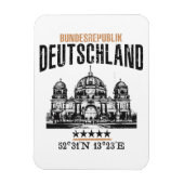 Deutschland Magnet (Vertikal)