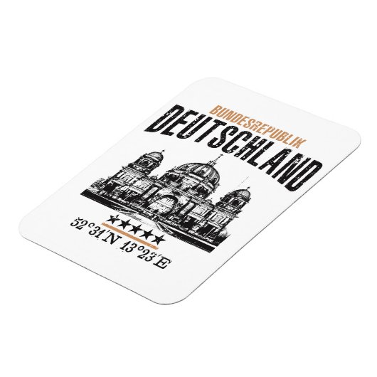 Deutschland Magnet (Linke Seite)