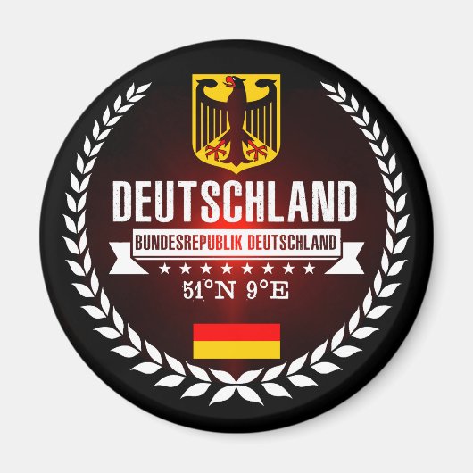 Deutschland Magnet (Vorne)