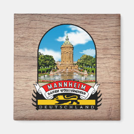 Deutschland Mannheim Vintage souvenir Magnet