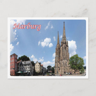 Deutschland - Marburg - Postkarte