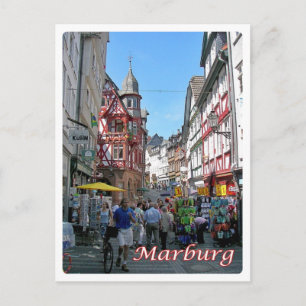 Deutschland - Marburg - Postkarte