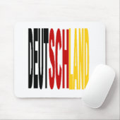 DEUTSCHLAND-Mausmatte Mousepad (Mit Mouse)