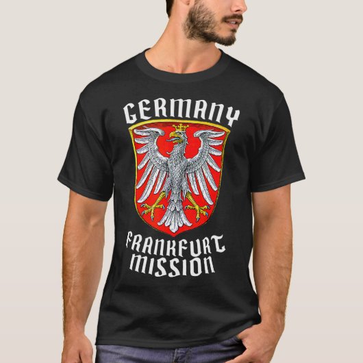 Deutschland - Mission LDS Missionar T Gift T-Shirt (Vorderseite)