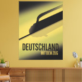 Deutschland mit dem Zug Leinwanddruck (Insitu (Wohnzimmer))