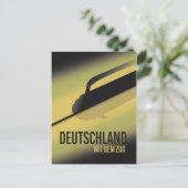 Deutschland mit dem Zug Postkarte (Stehend Vorderseite)