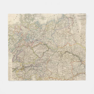 Deutschland, Mitteleuropa Fleecedecke