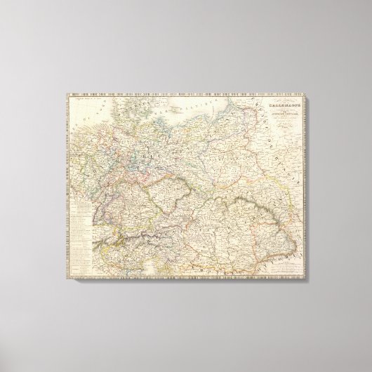 Deutschland, Mitteleuropa Leinwanddruck (Vorderseite)