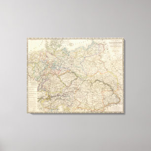 Deutschland, Mitteleuropa Leinwanddruck