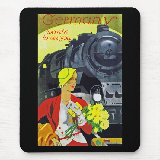 Deutschland möchte dich sehen mousepad (Vorne)