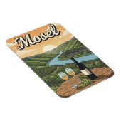 Deutschland Mosel Reise Magnet (Rechte Seite)
