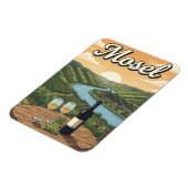 Deutschland Mosel Reise Magnet (Linke Seite)