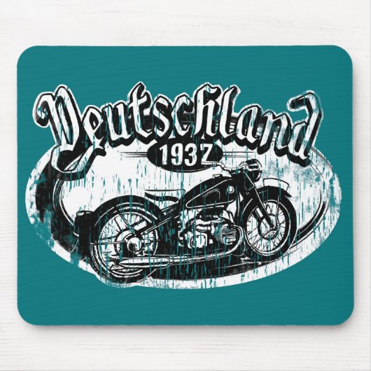 Deutschland Motowear Mousepad (Vorne)