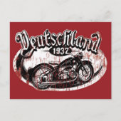 Deutschland Motowear Postkarte (Vorderseite)