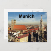 Deutschland München (St.K.) Postkarte (Vorne/Hinten)
