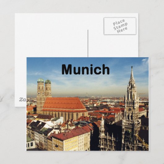 Deutschland München (St.K.) Postkarte (Vorne/Hinten)