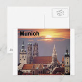 Deutschland München (St.K.) Postkarte (Vorne/Hinten)