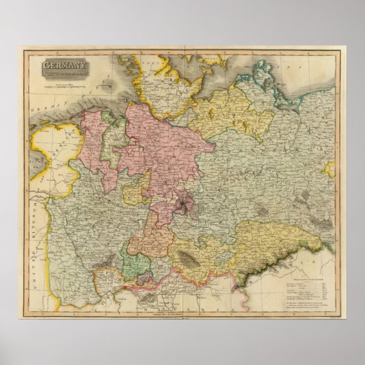 Deutschland N von Mayne Poster (Vorne)