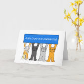 Deutschland Name Day Glückwünsche Karte (Gelbe Blume)