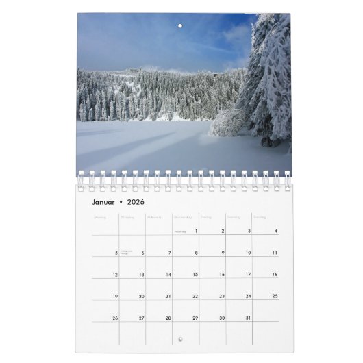 Deutschland-Natur Pur. Kalender (Jan 2026)