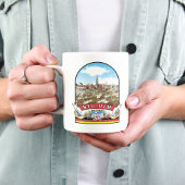 Deutschland Neu-Ulm Vintage souvenir Kaffeetasse