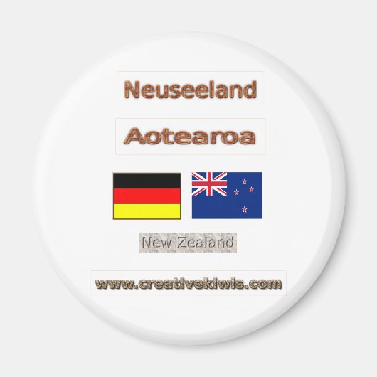 Deutschland, Niederlande Magnet (Vorne)