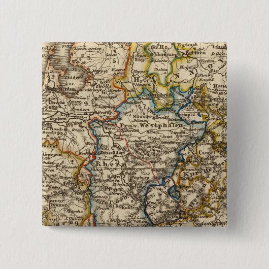 Deutschland, Niederlande und Belgien Button (Vorderseite)