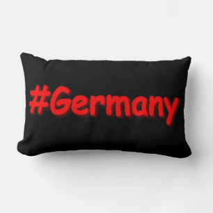 "#Deutschland" Niedliches Design. Jetzt kaufen Lendenkissen