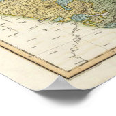 Deutschland nördlich der Maya Poster (Ecke)