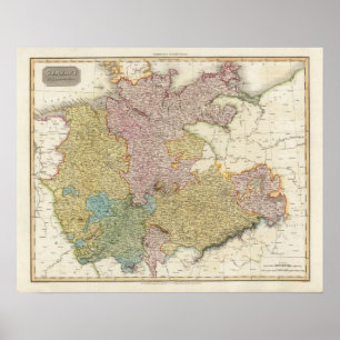 Deutschland nördlich der Maya Poster