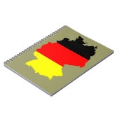 Deutschland Notebook Notizblock (Linke Seite)