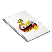 Deutschland Notizblock (Rechte Seite)