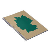 Deutschland Notizblock (Rechte Seite)