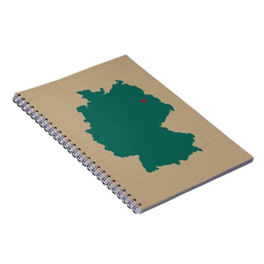 Deutschland Notizblock (Rechte Seite)