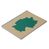 Deutschland Notizblock (Linke Seite)