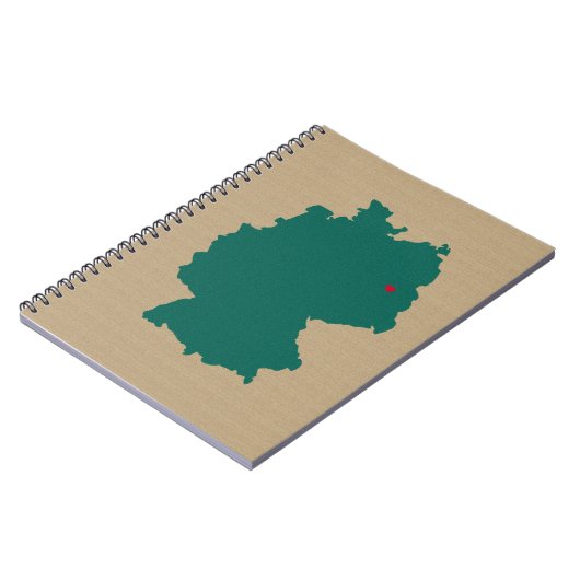 Deutschland Notizblock (Linke Seite)
