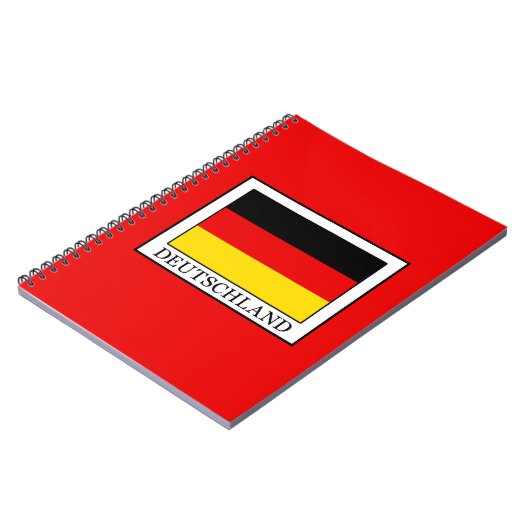 Deutschland Notizblock (Linke Seite)