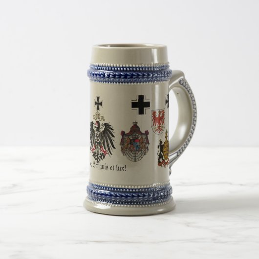 Deutschland Origins Bierglas (VorderseiteRechts)