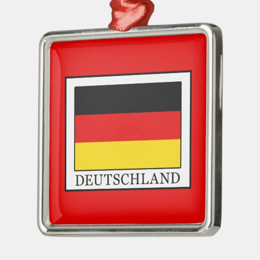 Deutschland Ornament Aus Metall (Links)
