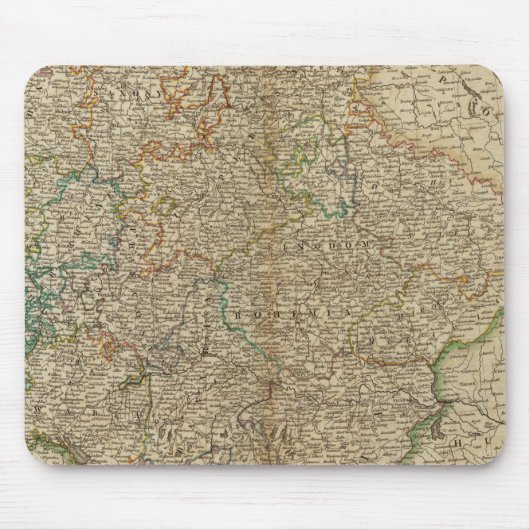 Deutschland, Österreich, Böhmen Mousepad (Vorne)