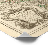 Deutschland, Österreich, Europa Poster (Ecke)