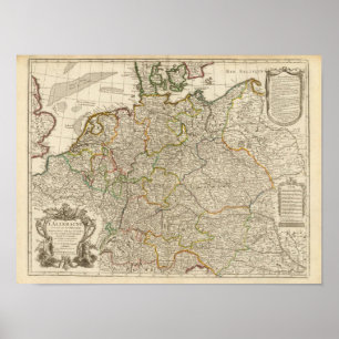 Deutschland, Österreich, Europa Poster