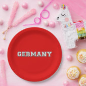 Deutschland Pappteller (Party)