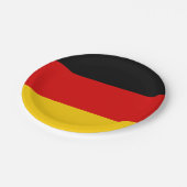 Deutschland Pappteller (Schrägansicht)